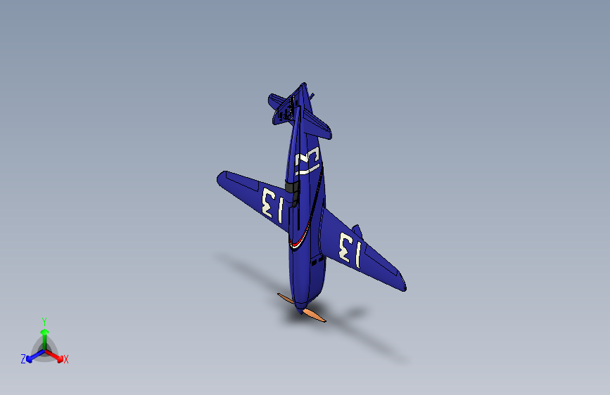 G023448-Caudron+C450_C460+50cc+2010mm+翼展=飞机