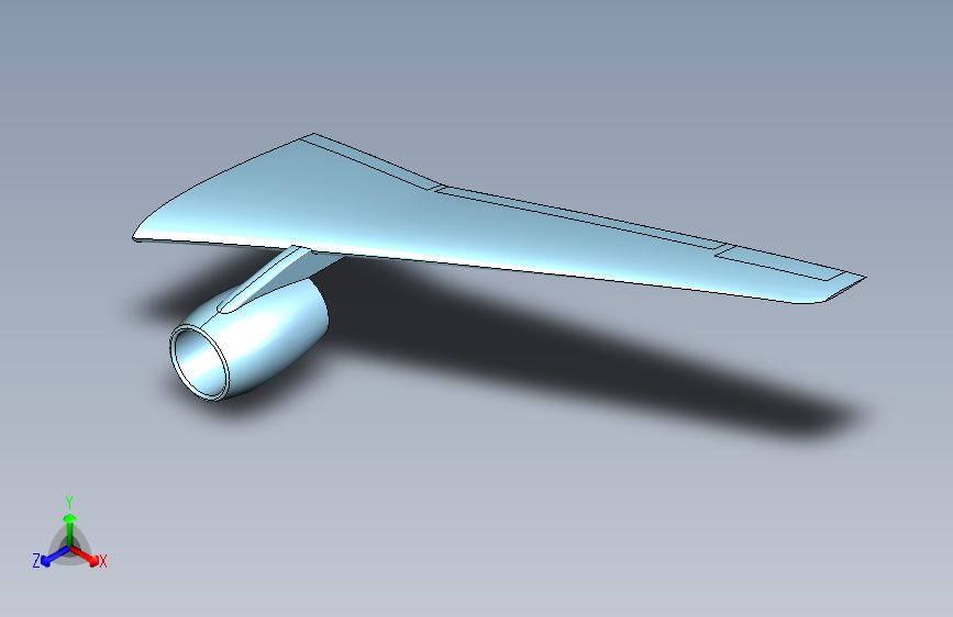 G023454-compressible_flow_over_a_wing=飞机