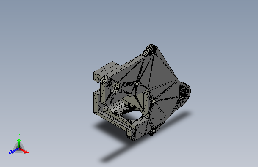 G023490-ESP32-CAM盒3D打印机，安装在垂直飞机上=飞机