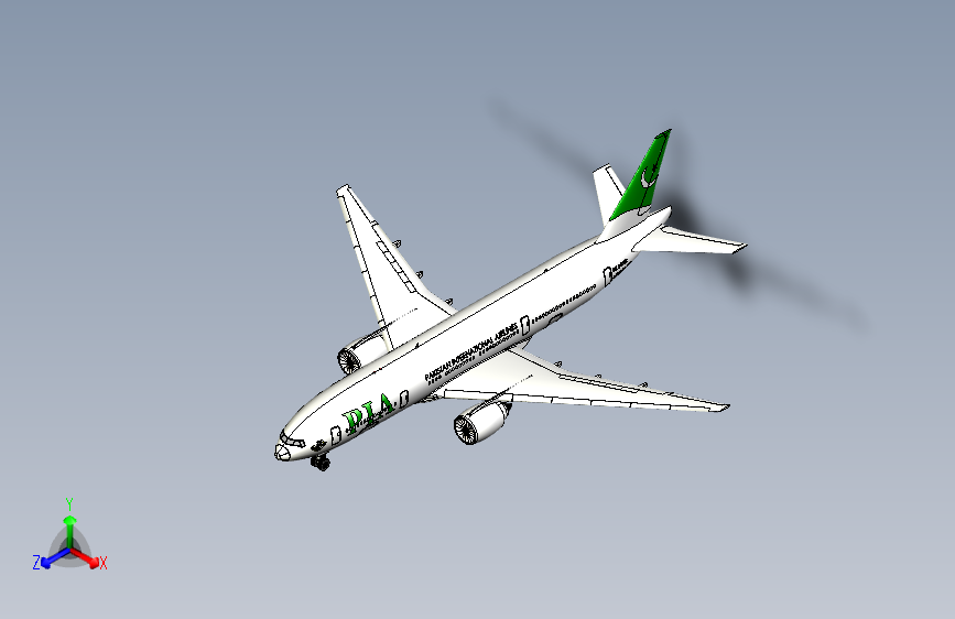 G023677-PIA+Boeing+777=飞机