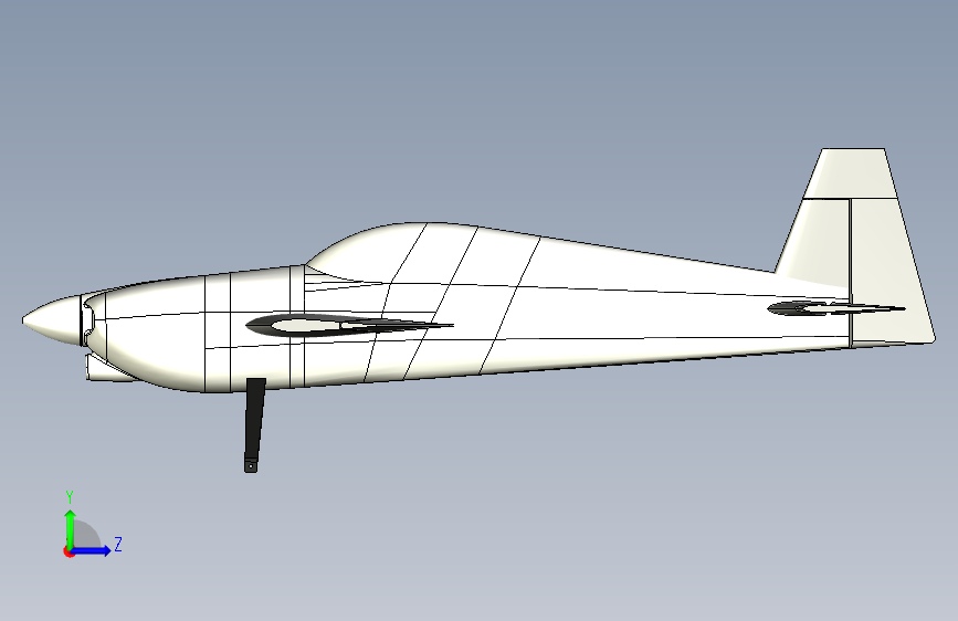 G023773-Slick+580+3D特技模型飞机=飞机_STEP_模型图纸下载 – 懒石网