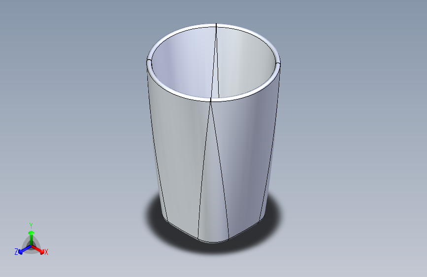 G023783-SolidWorks+教程+印度尼西亚+#048+(英文字幕)+-+SolidWorks+拔模特征+'Gelas+(玻璃杯)'=飞机