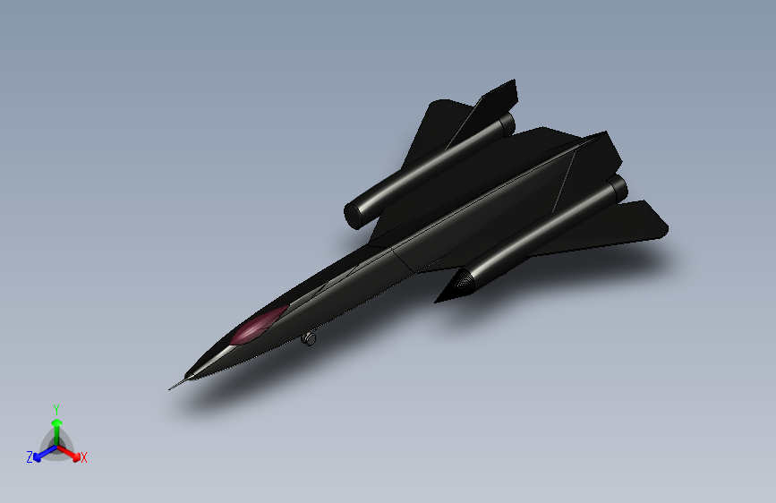 G023806-SR-71+黑鸟=飞机