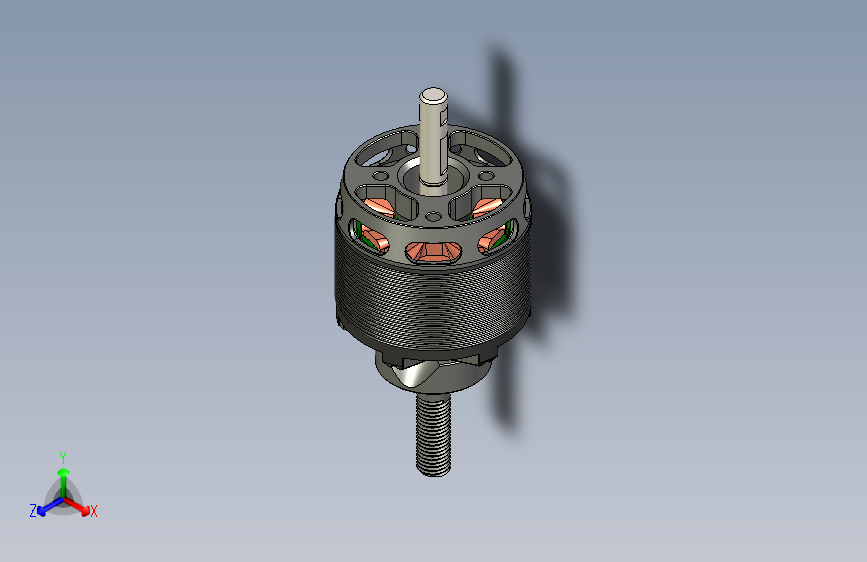 G023842-T-motor+AS2814+无刷电机=飞机