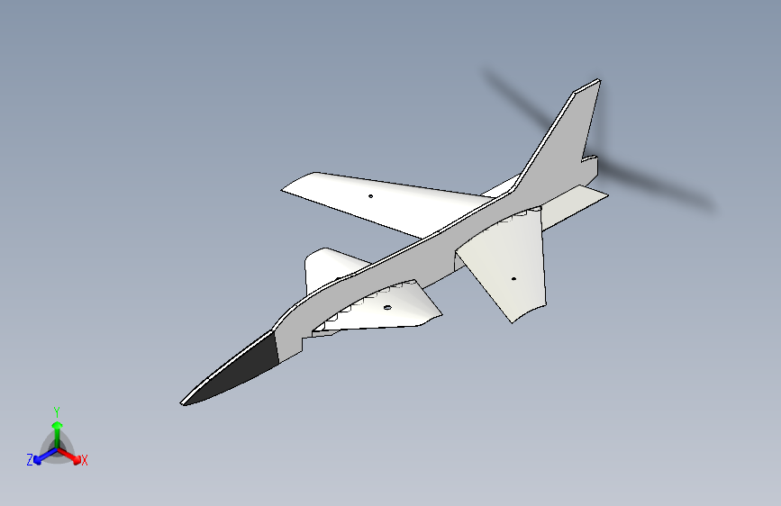 G023883-X-29+纸飞机=飞机