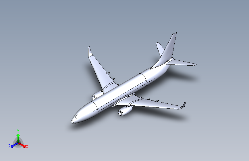 G023975-波音737-800+(2)=飞机
