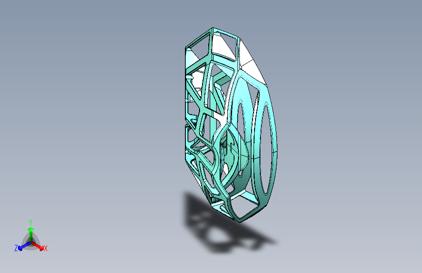 G024117-倒角立方体角投影派生的3D抽象形状=飞机