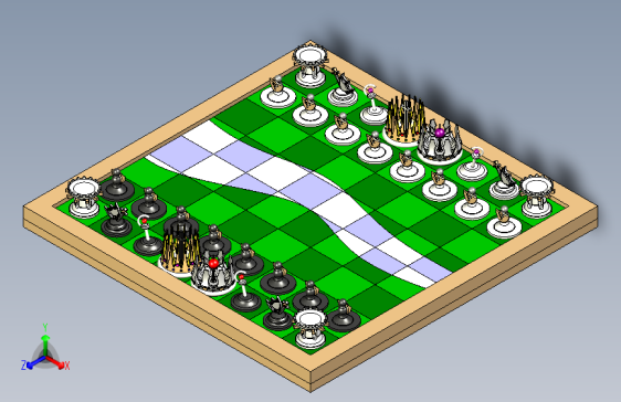 G024157-定制国际象棋组件组件=飞机