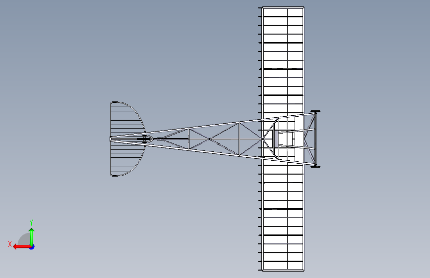 G024329-飞机+CATIA+V5=飞机 背面视图