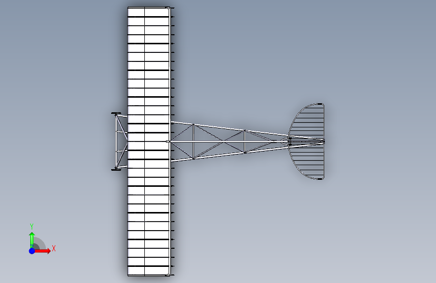 G024329-飞机+CATIA+V5=飞机 正面视图