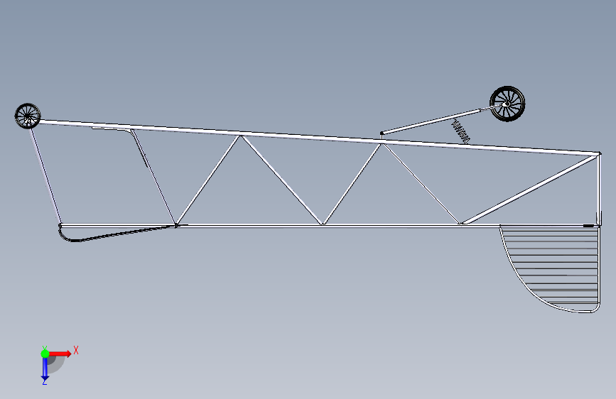 G024329-飞机+CATIA+V5=飞机 俯视图