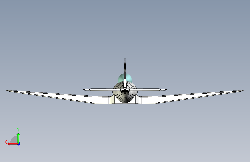 G024344-飞机_+Sukhoi+Su-6=飞机 背面视图