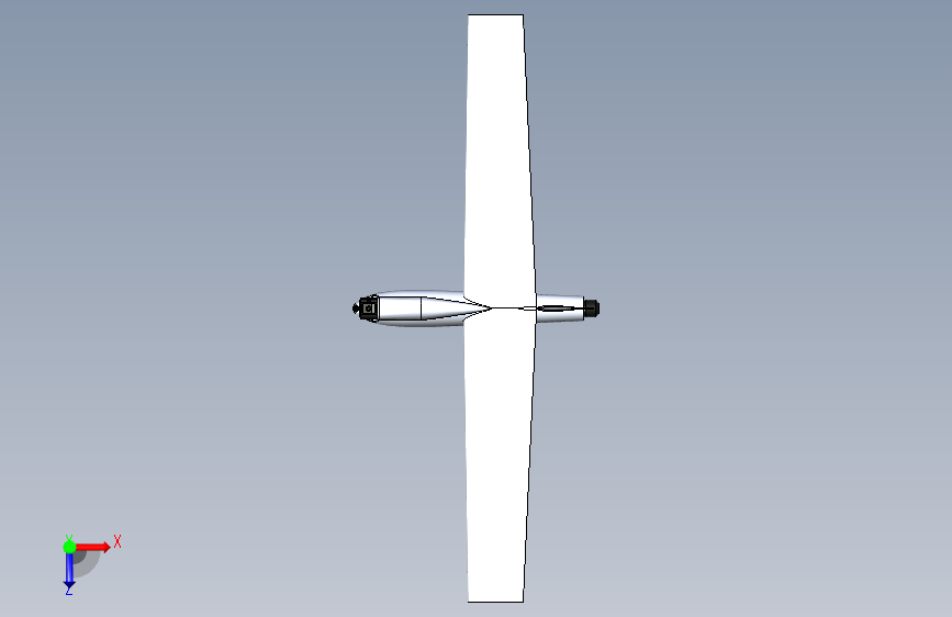 G024474-俯冲+FPV+翼=飞机 俯视图