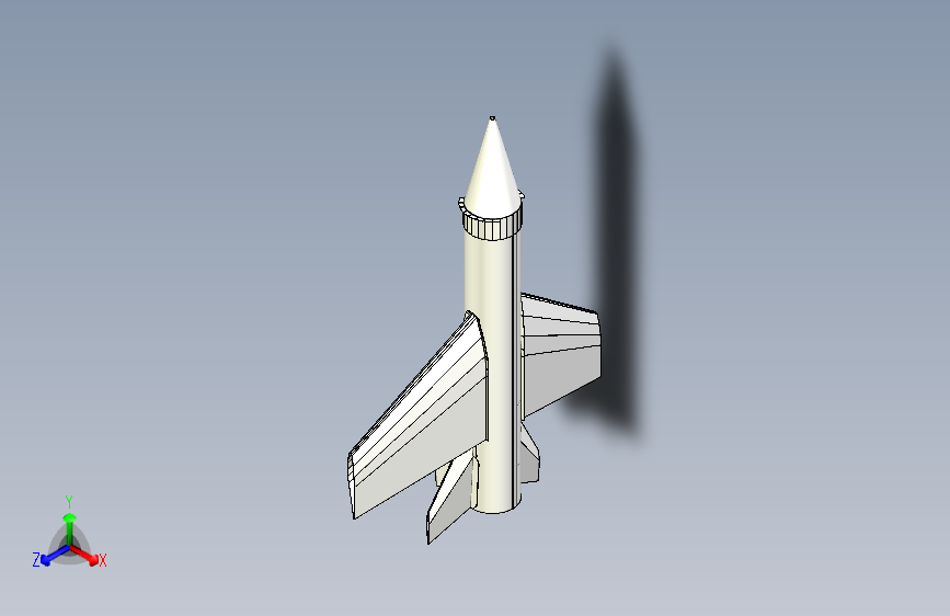 G024629-火箭飞机+(TDJ3M0-A)=飞机