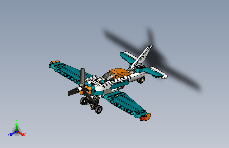 G024815-乐高Technic+-+赛航飞机=飞机