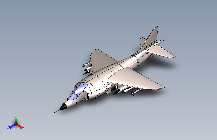 G024943-麦克唐纳·道格拉斯+AV-8B+猎鹰=飞机