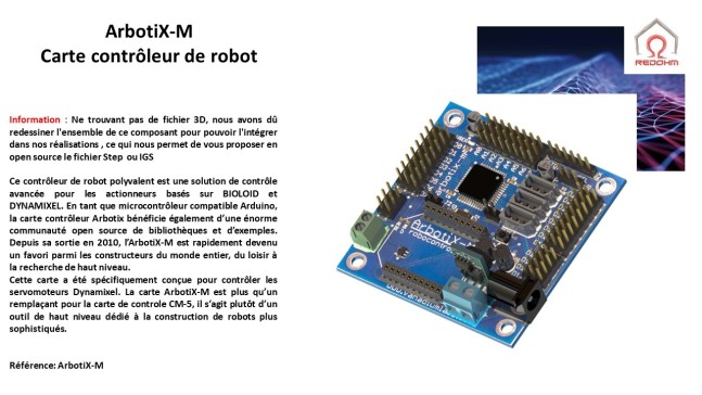 G027915-Arbotix-M=机器人机械臂
