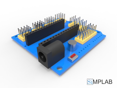 G027921-Arduino Nano 扩展板=机器人机械臂