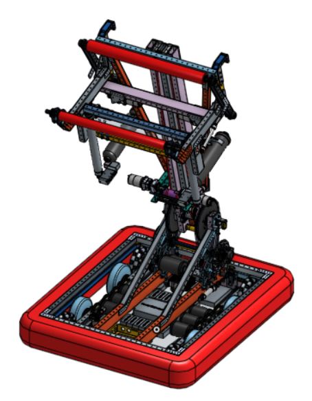 G027909-Apex Robotics 5803 - 水准红=机器人机械臂