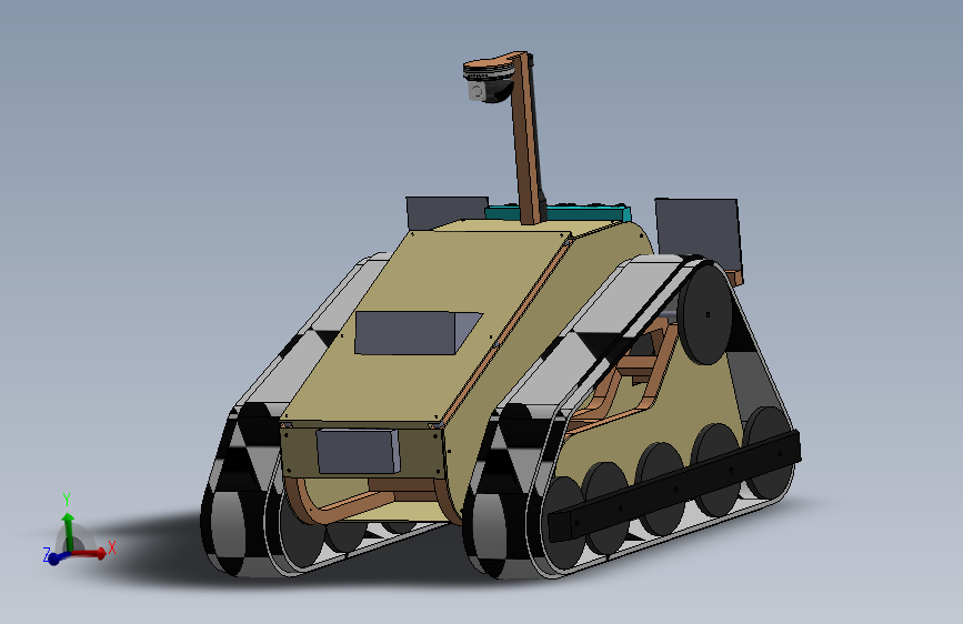G028100-CERBERUS 哨兵机器人=机器人机械臂