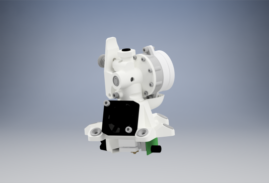 G028168-Delta Robot 3D打印机，带有环形挤出机驱动器=机器人机械臂