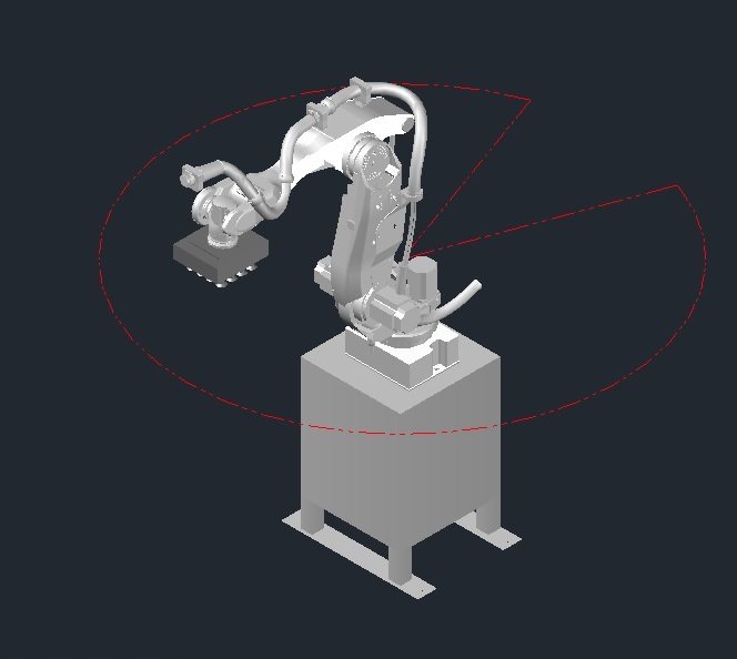 G028276-FANUC 420IA机器人近似3D=机器人机械臂