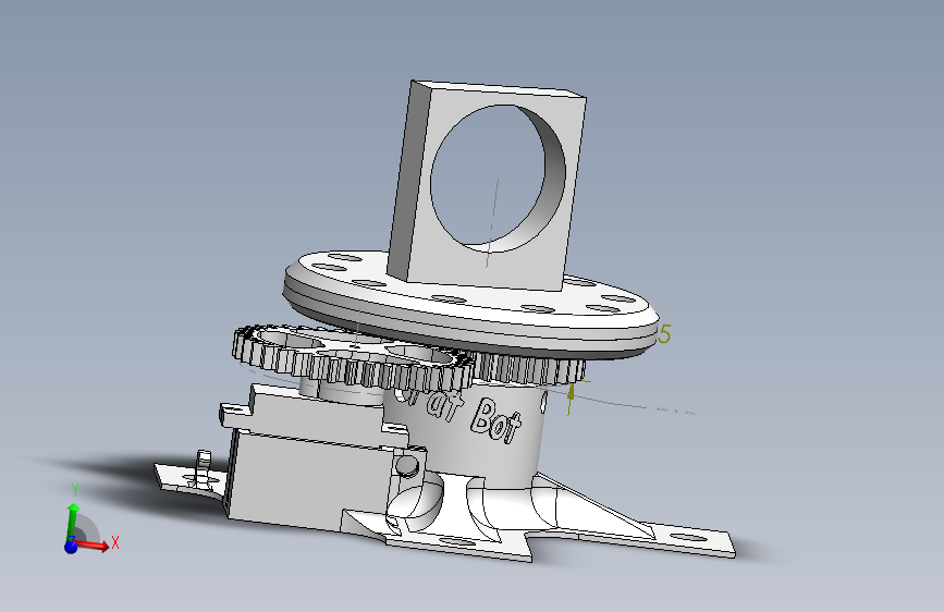 G028295-FatBot 可3D打印的机器人=机器人机械臂