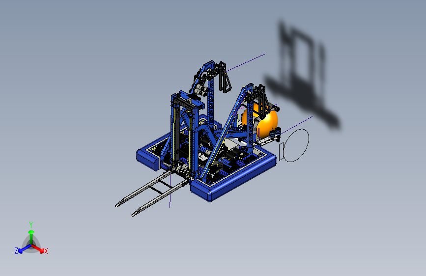 G028326-FRC 226 完整的机器人组件 2019=机器人机械臂