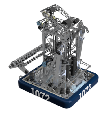 G028355-FRC 1072 2022 竞赛机器人=机器人机械臂