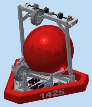G028361-FRC 1425 2014 机器人 - Aerial Assist=机器人机械臂