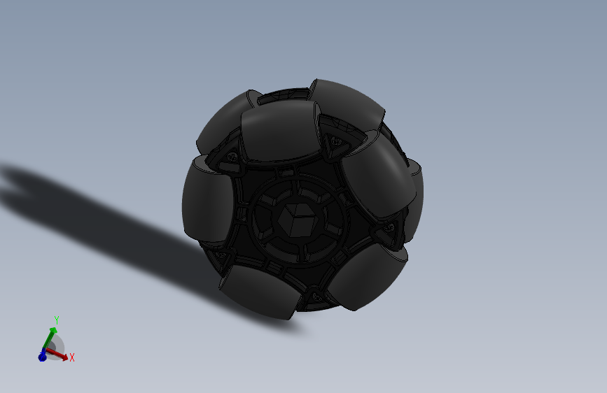 G028499-FRC CAD Library - OnyxTronix#2231=机器人机械臂 主视图