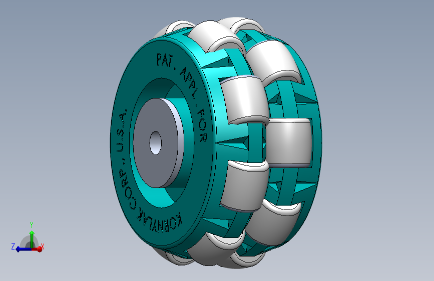 G028863-Kornylak OmniWheel=机器人机械臂