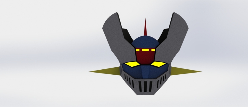 G028986-Mazinger Z头=机器人机械臂