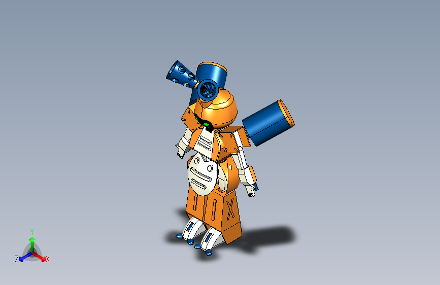 G029014-Metabee - 机甲宝贝 - Sérgio CAD CAM=机器人机械臂