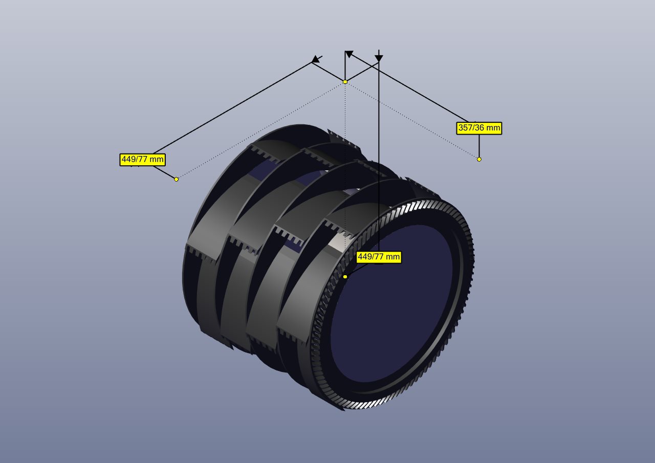 G029092-NASA 表面系统操作机器人（RASSOR）铲斗滚筒=机器人机械臂