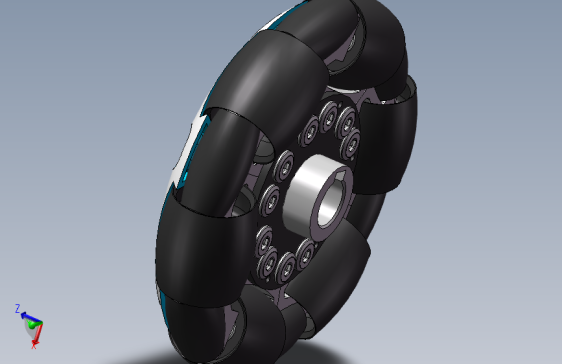 G029151-Omnidirectional wheel--单排全向轮=机器人机械臂
