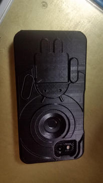G029203-Pixel 2 硬壳保护套，带有安卓机器人=机器人机械臂