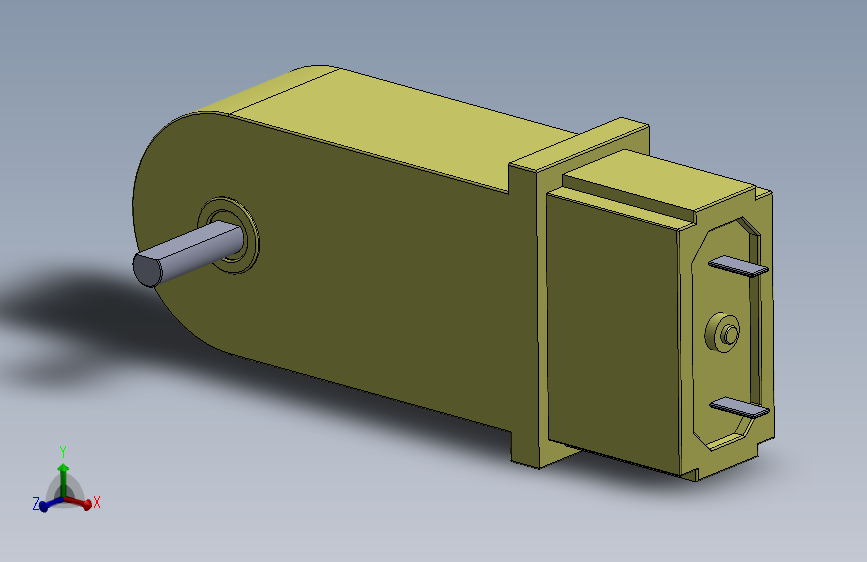 G029214-Pololu DC Motor 180_1 迷你塑料齿轮马达 90度 3mm D轴=机器人机械臂
