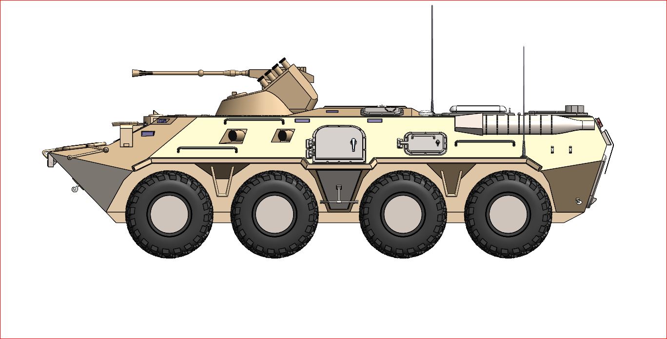 装甲运兵车模型