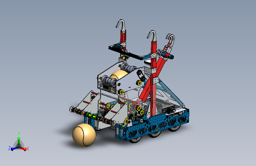 G029319-Robo Jockeys FRC 5492 2022年第一届机器人比赛机器人=机器人机械臂