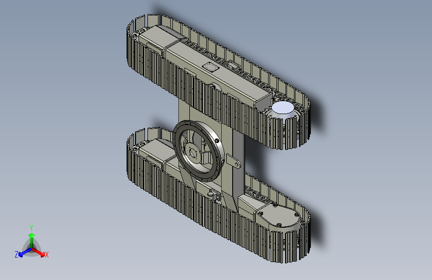 6T履带底盘3D数模