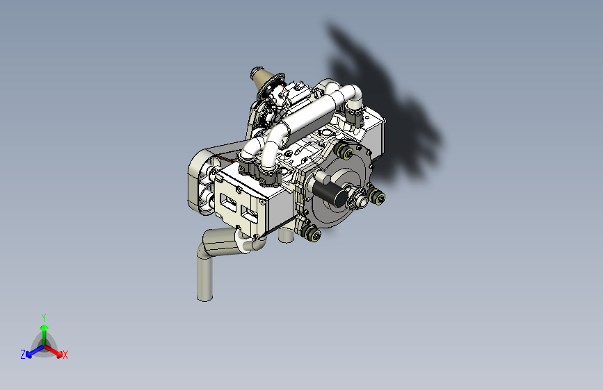 G026306-斯巴鲁EJ20+_+EJ25适配轻型直升机=直升机