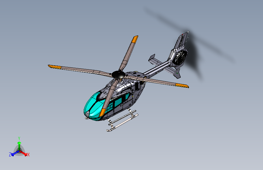 G026401-空中客车直升机+H135=直升机