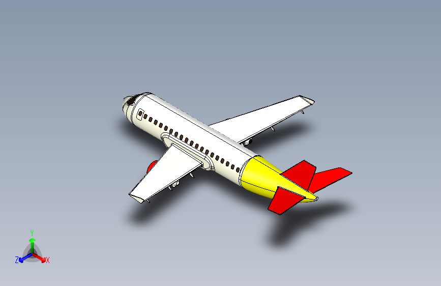 G026473-飞机+3D+模型=直升机