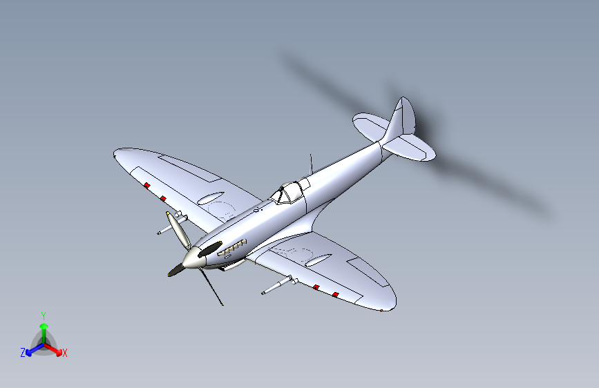 G026518-超级海军Spitfire+Mk+VIII=直升机