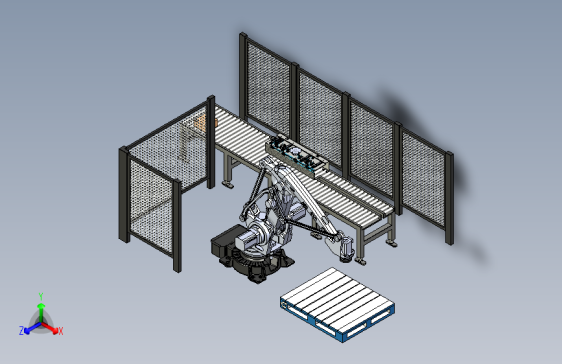 G026846-[动画]+ABB+IRB+460+与夹爪+-+Avans+高等技术学院+夹爪