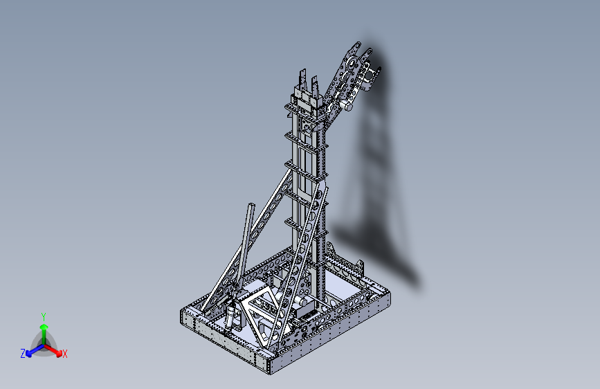 G029522-Simbotics FRC 1114：2011年比赛机器人“Simbot Steve”=机器人机械臂