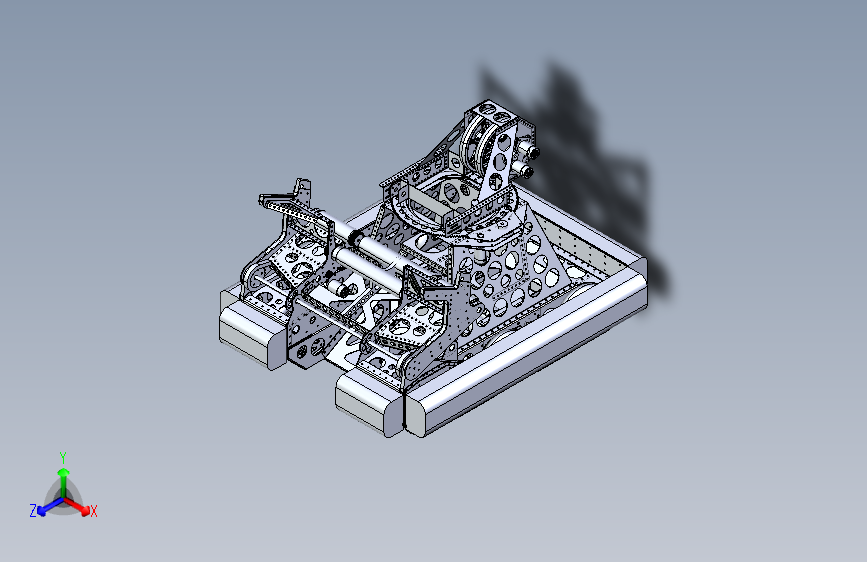 G029524-Simbotics FRC 1114：2012年比赛机器人“Simbot Jordan”=机器人机械臂