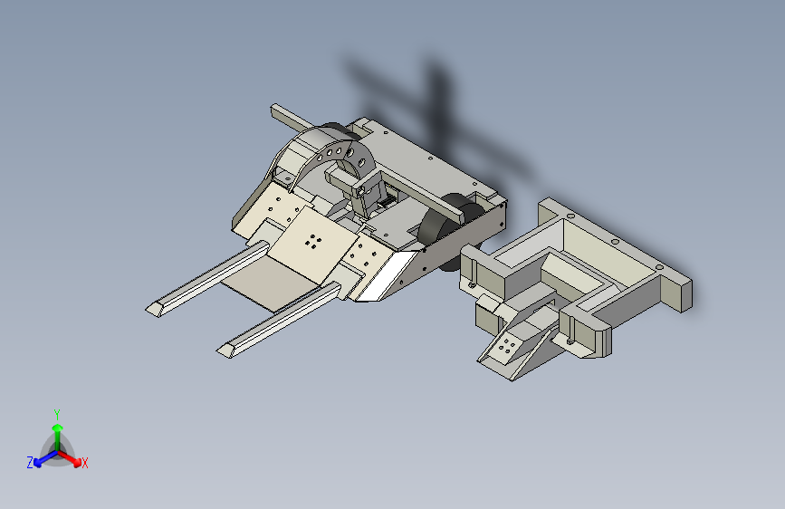 G029616-Taipan，AntWeight Suplexer Battlebot=机器人机械臂