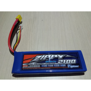 G029845-ZIPPY Flightmax 2100毫安时 3S1P 30C 磷酸铁锂电池组=机器人机械臂